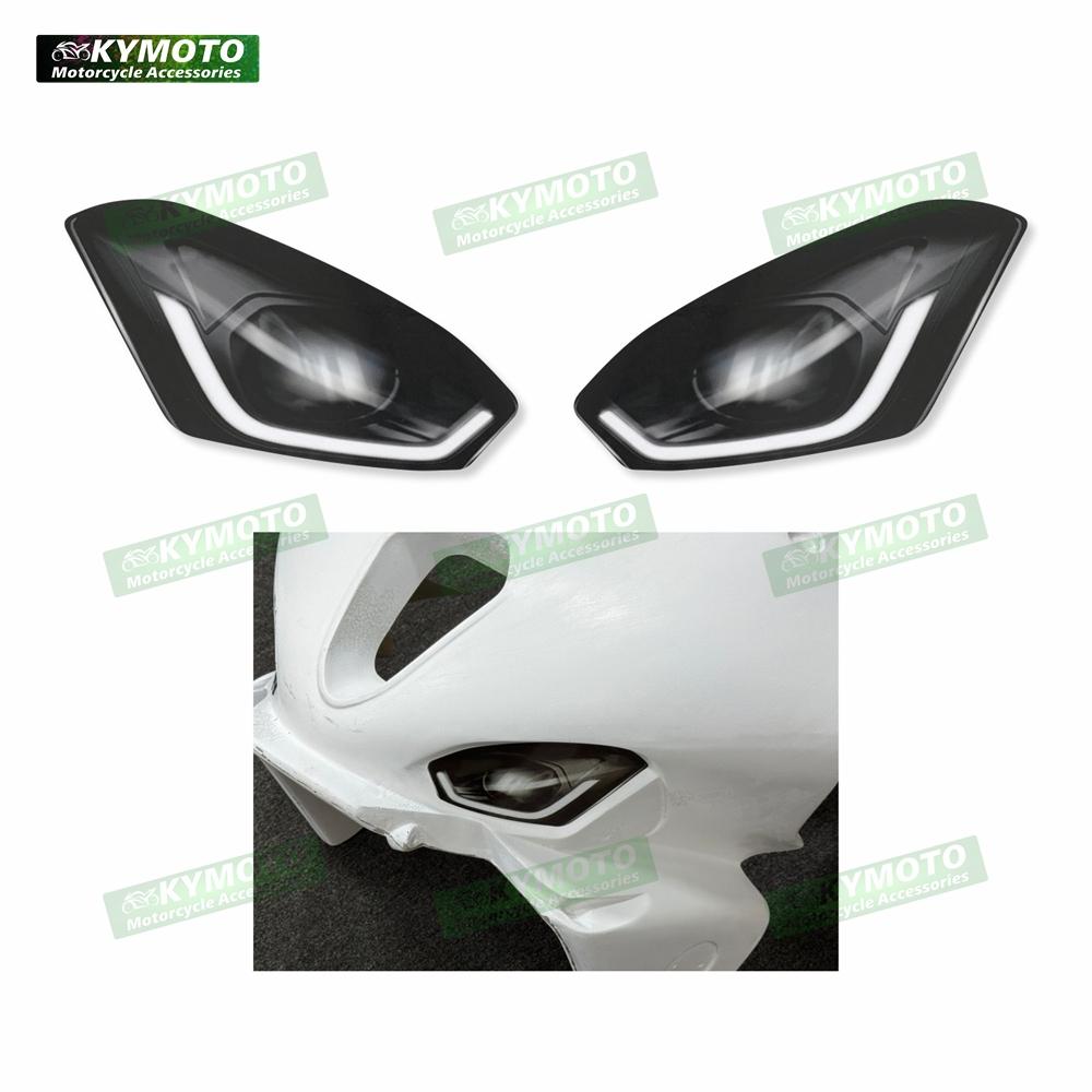 For S1000RR M1000RR S1000 RR 2018-2023 Motorcycle Headlight Sticker Headlight Protective Film Decal BMW M1000RR S1000RR