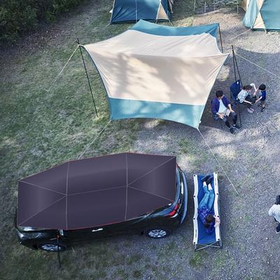 Outdoor Sommer Wärmedämmung Carport Plane Auto Sonnenschutz Plane Überdachung Abdeckung UV-Schutz Auto Sonnenschutz Markise