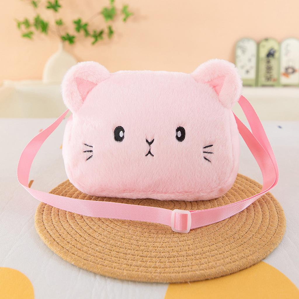 Cute Plush Bag For Girls, Single-shoulder Bag, Children's Cartoon Crossbody Bag