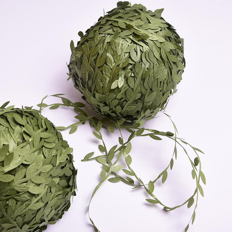 Artificial Leaves & Rattan Accessories: Creeper Vines, Fake Leaves, Willow Greenery, Pipe Ceiling, Faux Flowers.