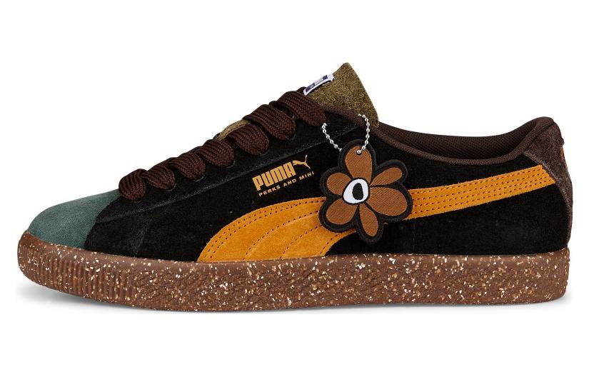 PUMA Suede Vintage Perks And Mini Brown 387036-01 36
