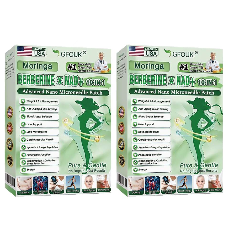 1/2/3 Boxes Moringa Nano Microneedle Patch Mild Natural Patches Moisturizing Firming Skin for Women & Men Nano Microdarts Patch