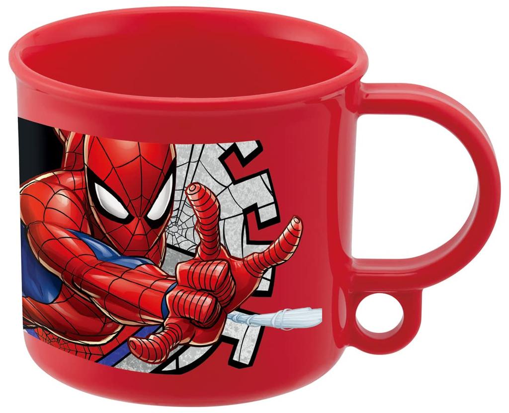 Skater Antibacterial Cup, 200ml, Spider-Man 23 Design, Dishwasher Safe, Made in Japan (KE5AAG-A)