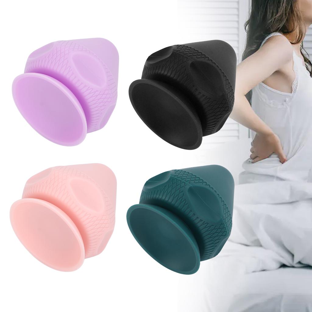 Massageball-Absorption Feine Verarbeitung Ergonomisch geformter manueller Massageball aus Silikon