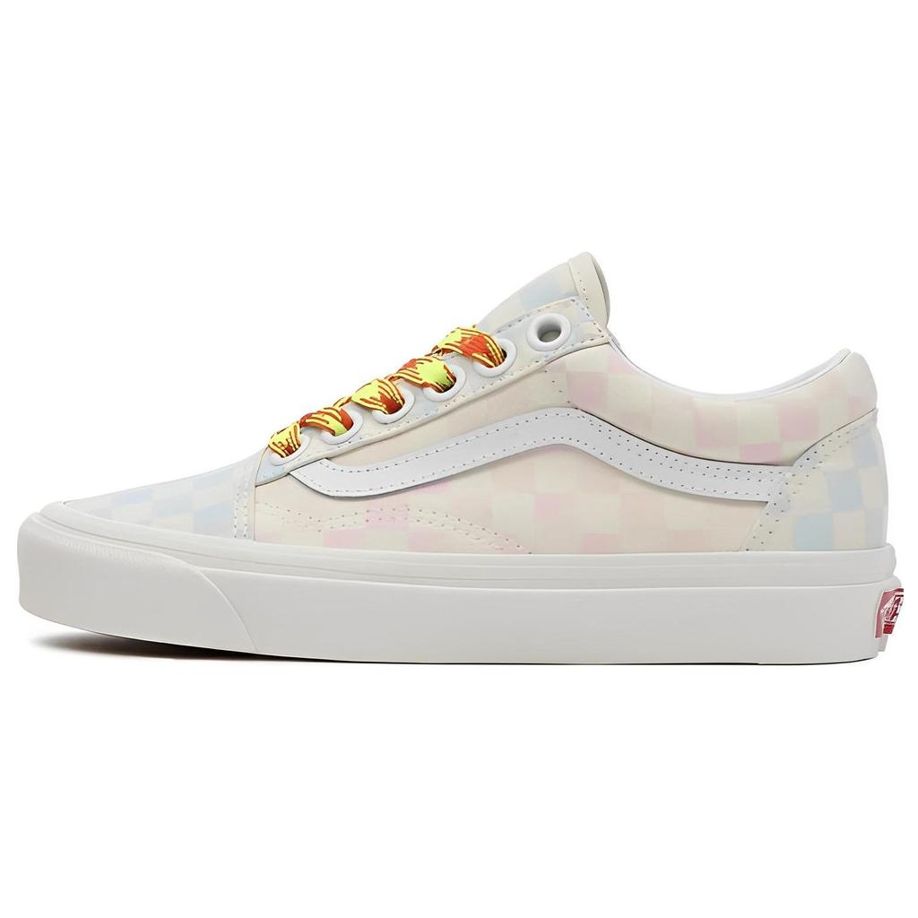 Vans Anaheim Low Top Skate Shoes Unisex Sneakers White Blue Pink VM0A54F3B37