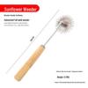 Manganese Steel Weeding Tool: Root Removal, Soil Loosening, Multifunctional Shovel for Gardening and Planting.