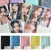 50PCS Heart Sleeves Color Photo Card Sleeve Photocard Holder Kpop Popcorn Sleeves Photo Card Packaging BQ01