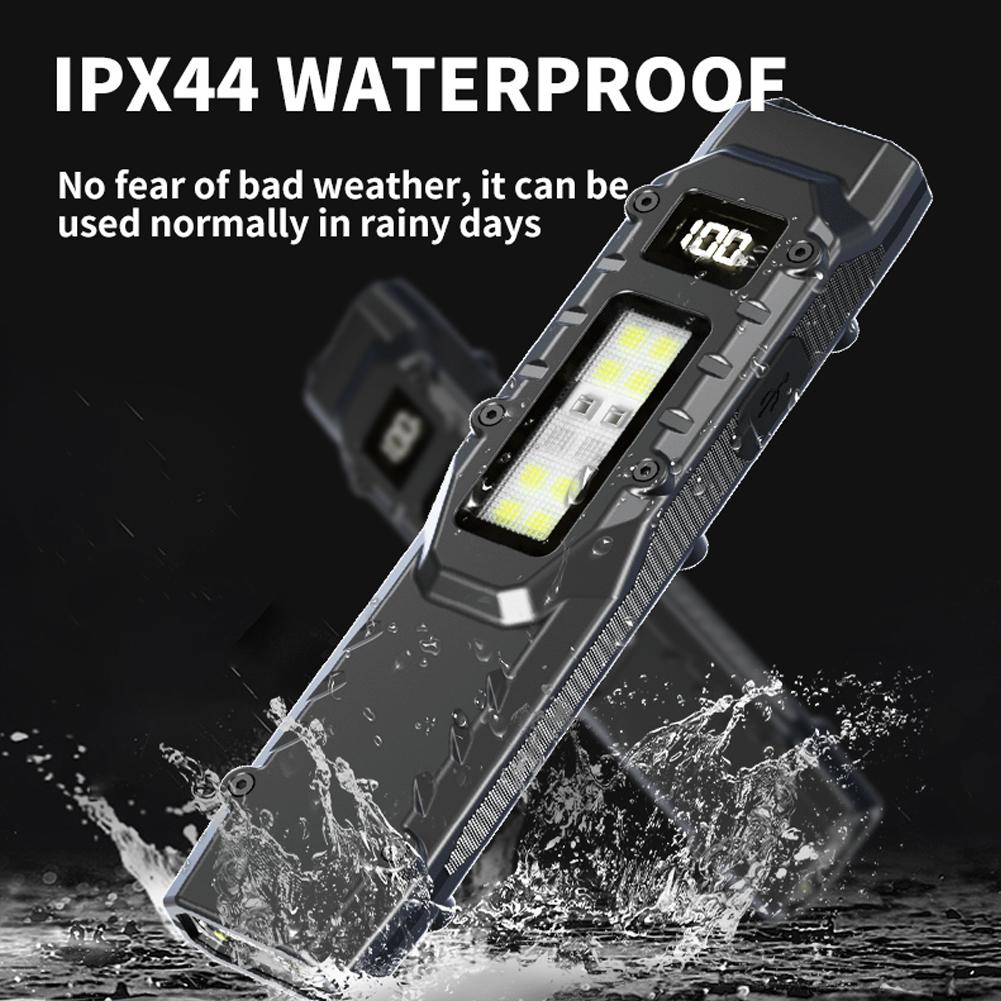 Multifunctional Flashlight Type-C USB Charging 5V 1A 1000mAh Light Rechargeable Shot Built-in Battery Long Flash COB Lanter C2E1