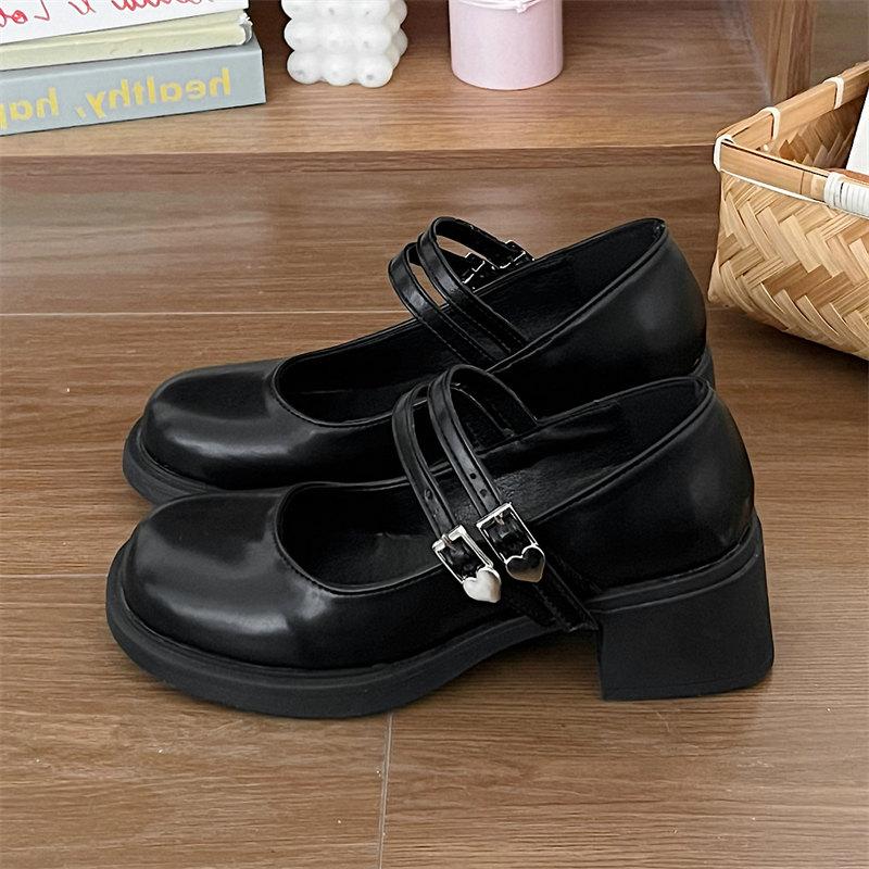 Fashion Women Lolita Shoes Female 2024 New summer Thick-soled College Style Casual Loafers Fashion Vintage JK Uniform Cosplay Shoes