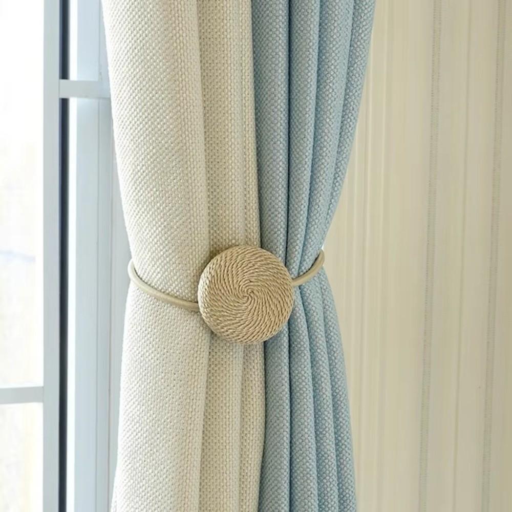 Magnetic Curtain Tieback Clip Buckles Rope Strap Curtain Holdback Bandage  Home Decor