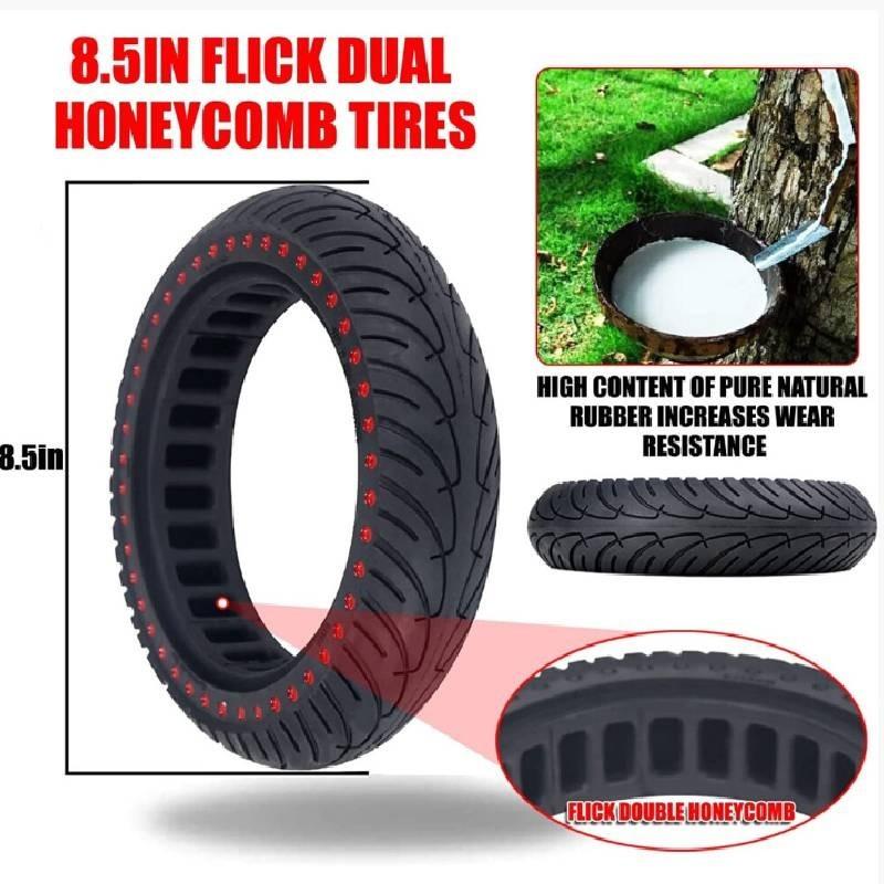 Langlebiger 8,5-Zoll Xiaomi M365 Pro 1s Elektroroller Leichter Waben-Vollgummi-Reifen