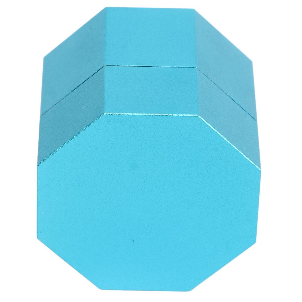 Cue Chalk Box Holder Aluminium Alloy Octagonal Universal Billiard Chalk Case for Billiards
