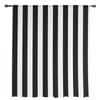 Schwarz-weiß gestreifte transparente Vorhänge für die Wohnzimmerdekoration, Tüll-Voile-Organza-Fenstervorhänge für Küche und Schlafzimmer