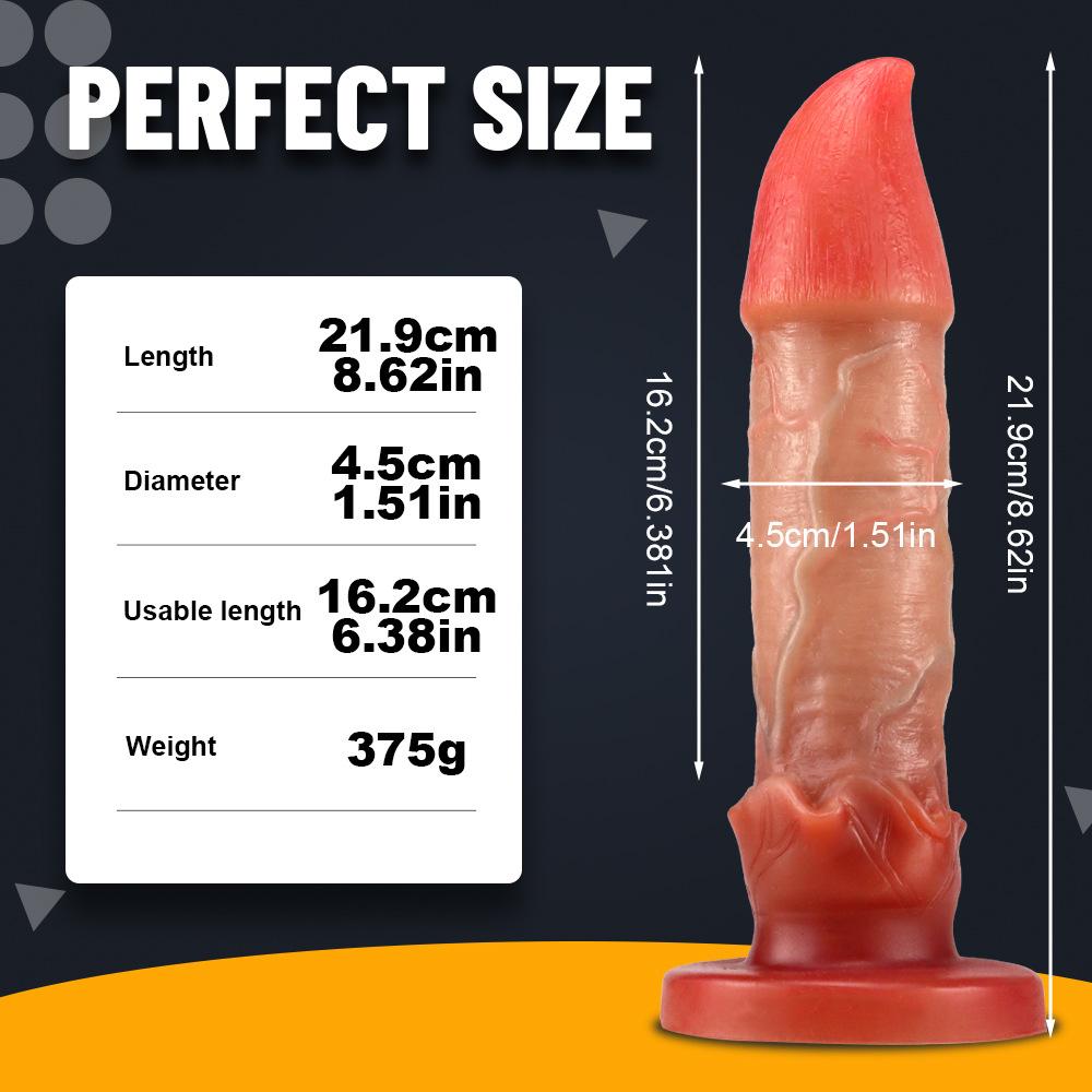 Soft Silicone Horse Dildo Suction Cup Cock Lesbian Masturbators Monster Art Penis Anal Plug Adult Sex Toy for Men Women