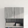 VidaXL Wall Cabinet Sonoma Grey 70x42.5x40 Cm Engineered Wood 846122