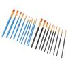 20 Pcs Watercolor Brushes Elastic Nylon Brush Head 10 Different Sizes Watercolor Brushes Set for Artist Beginners