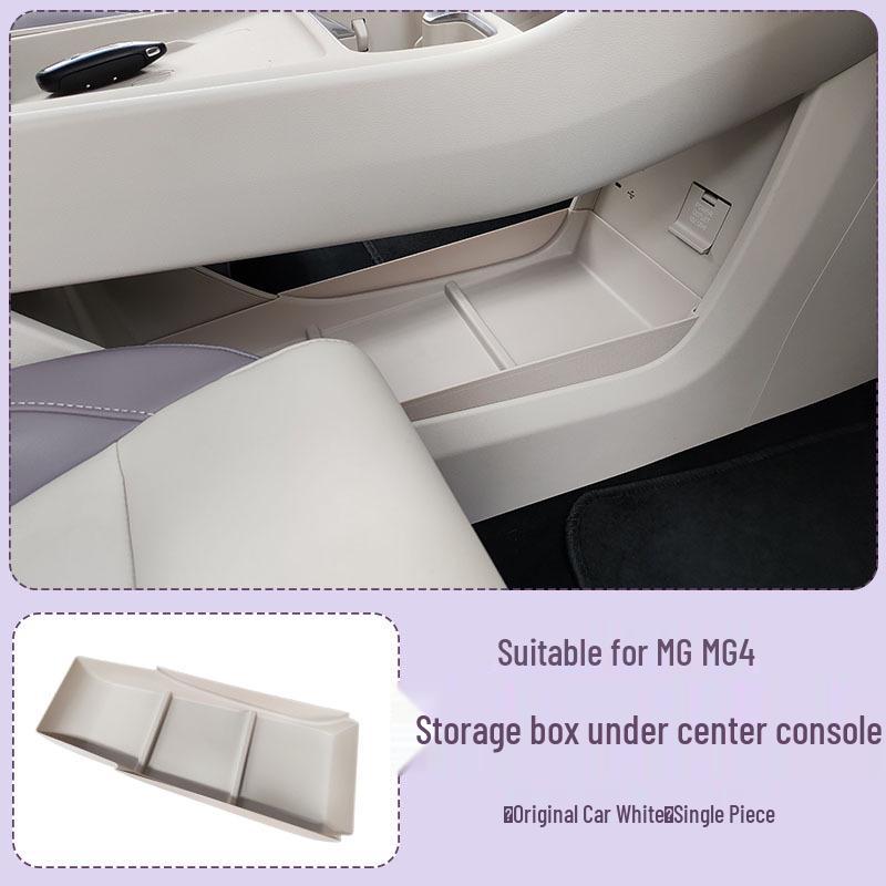 

MG4 Center Console Lower Storage Box Organizer: Interior Storage Accessories for 2026 MG Model