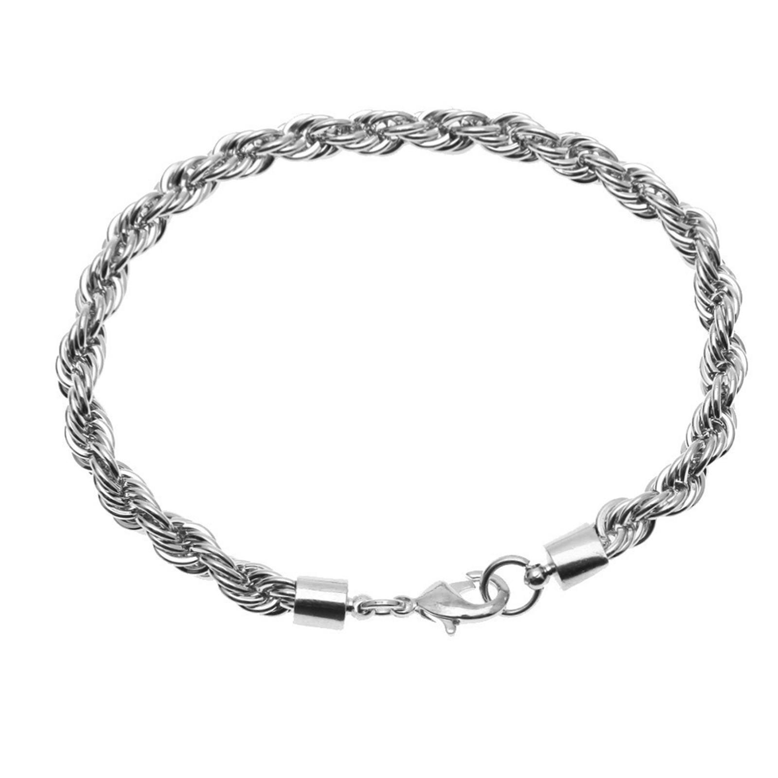 

Браслет из стерлингового серебра с покрытием, браслет-манжета из цепочки, женские аксессуары для рук One Size