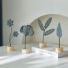 Hollow Out Leaves Ginkgo Leaf Ornament Gold Green Tabletop Decoration  Home Decoration
