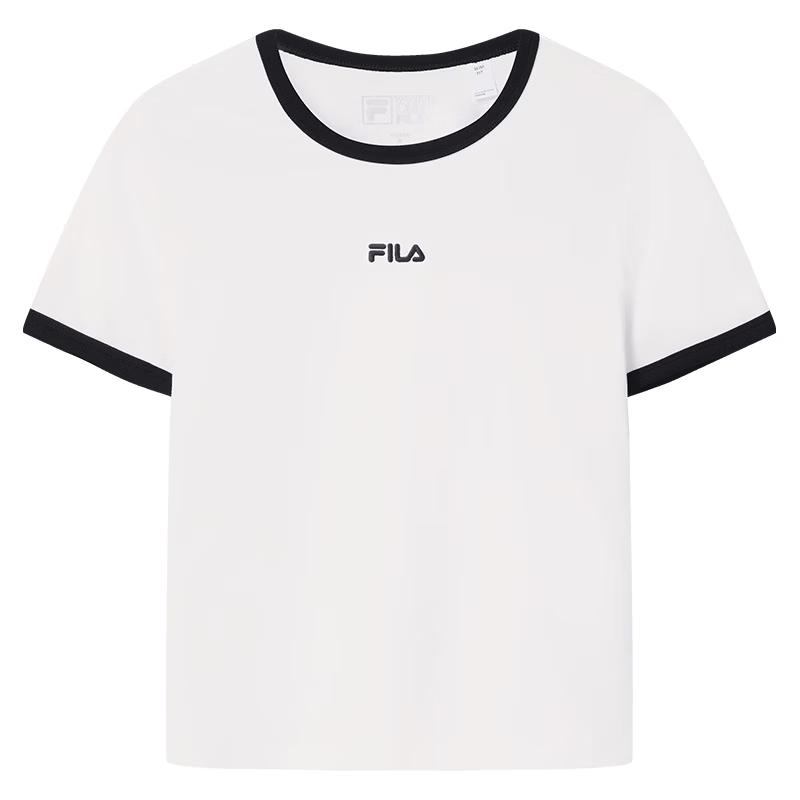 

FILA Women s Knit Short-Sleeved T-Shirt M