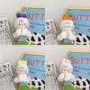 Adorable Carrot Bunny Plush Keychain With Pp Cotton Filling And Short Plush
