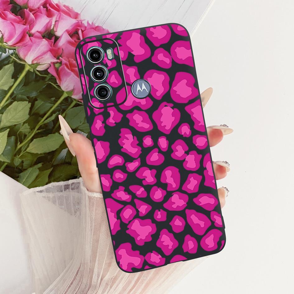Case For Motorola Moto G60 Cover 6.8" Popular Butterfly Flower Soft Black Silicone Phone Case For Motorola Moto G40 Fusion Shell