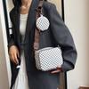 Women'S Simple Casual Retro Shoulder Bag Fashionable Diagonal Cross Compact Square Bag Large Capacity Mother And Child Bag