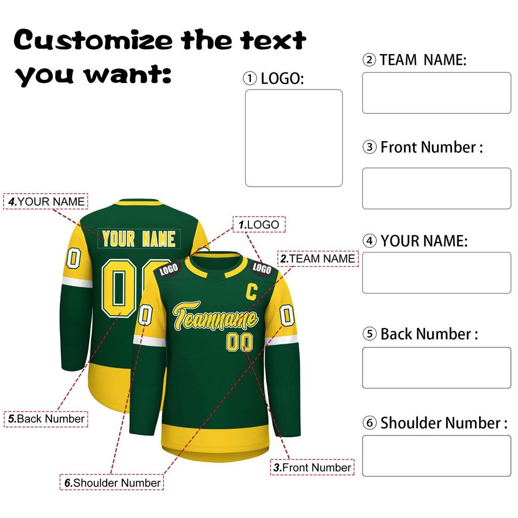 Customizable Ice Jersey Personalized Team & Number, Breathable Fabric, Unisex Adult Sizes