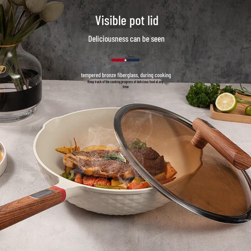 Maikaluo 30cm Maifan Stone Non-stick Wok