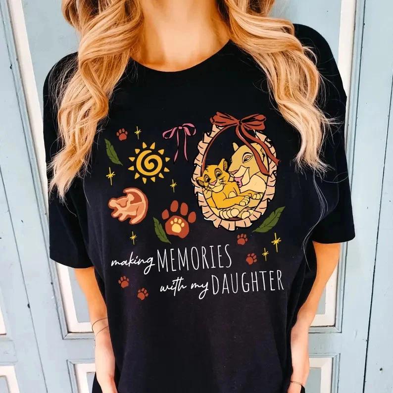 Mom Vibes Making Memories With My Daughter T Shirt Unisex S
