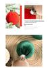 6CM Velvet Christmas Ornament Bag: Plush Ball Decoration for Tree