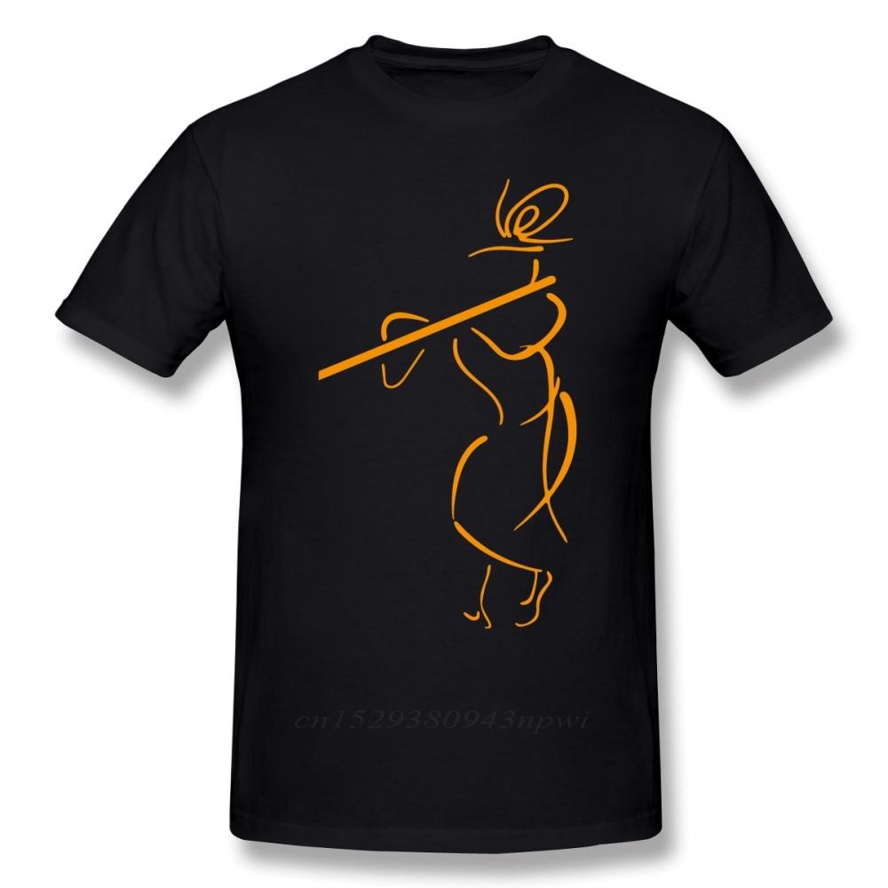 Krishna T Shirt Krishna Hare Krishna TShirt Awesome Unisex Tee Shirt 100 Cotton Oversize Streetwear ShortSleeve Graphic Tshirt S