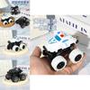 Off Road Police Car Toy With Inertia Drive Durable Plastic Model For Kids Play