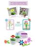 Children's DIY Pop Art Flower Arrangement Building Blocks – Interlocking Garden Toy for Girls