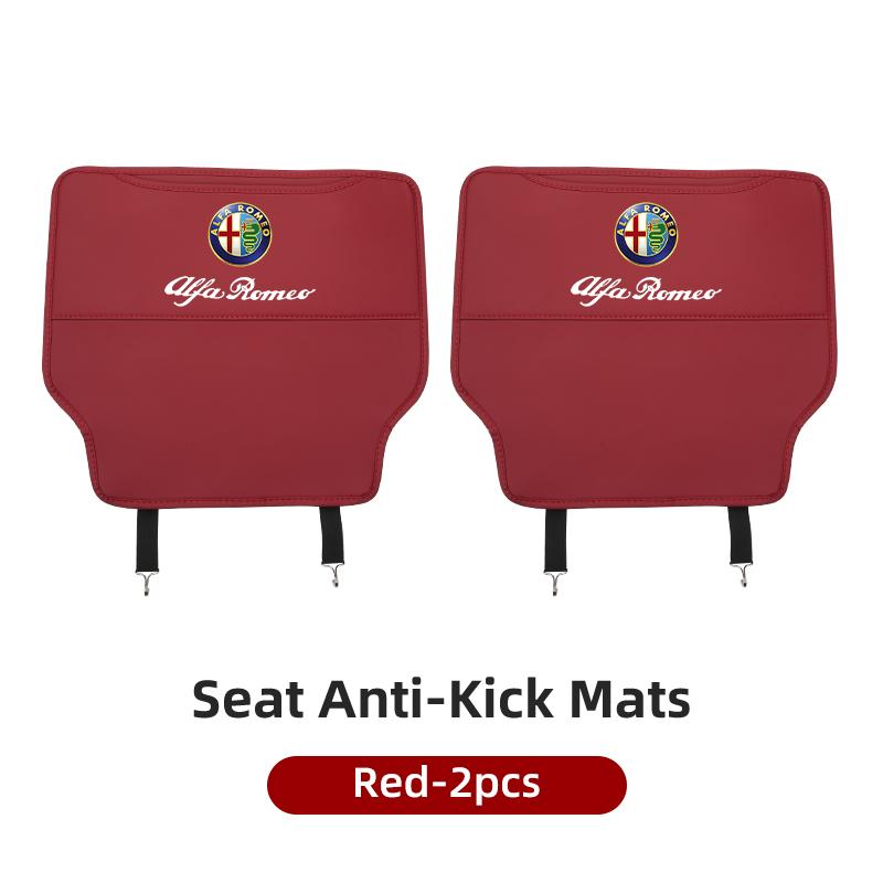 Autoaufkleber Für Alfa Romeo Auto Rücksitz Anti-Tritt-Matte Kind Anti-Kratz Schutzmatte Für Alfa Romeo 159 Giulietta 156 147 G