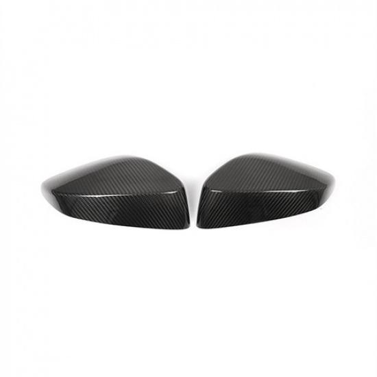 Real Carbon Fiber Car Side Mirror Cover Stick For Subaru BRZ Toyota 86 2013-