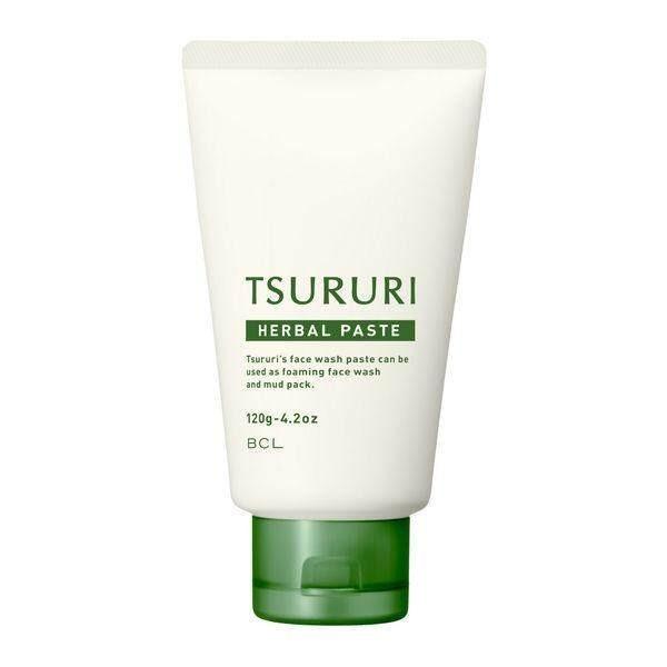 BCL Tsururi Facial Cleansing Paste Ghassoul  Herbal 120g Herbal
