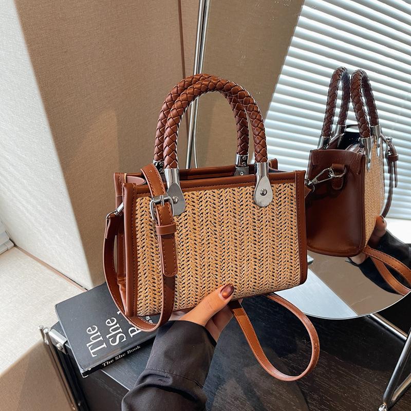 Freizeittasche Neue trendige Textur Handtasche Umhängetasche Sommer Messenger Bag Damentasche