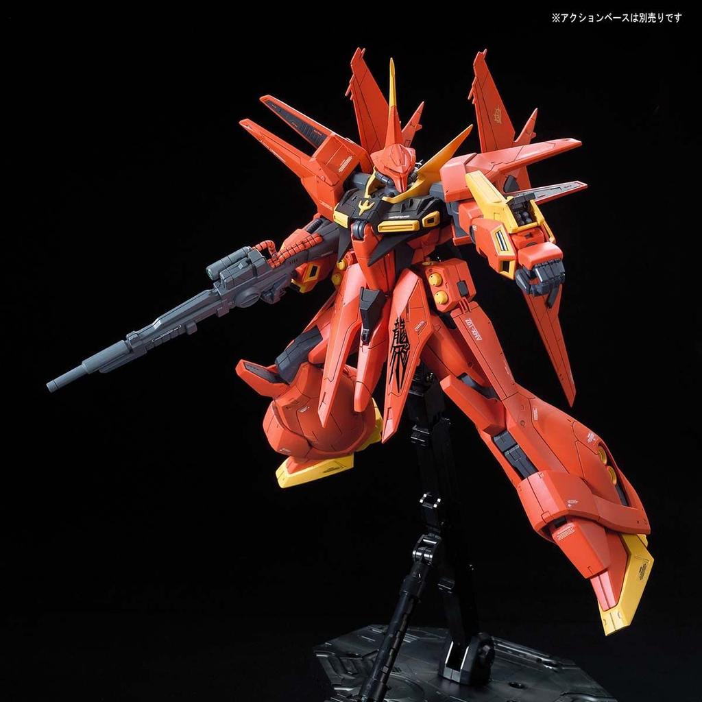 BANDAI SPIRITS Mobile Suit Gundam ZZ Bau Scale Plastic Model Kit RE/100 1/100 Pre-Colored