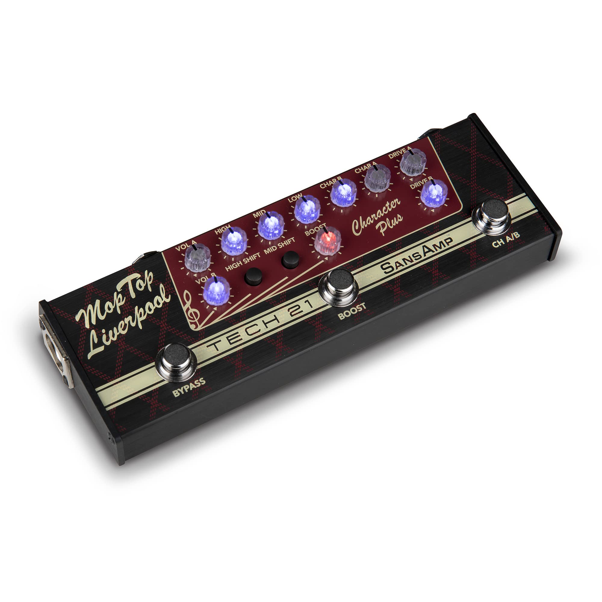 

tech21 SANSAMP Effector Character Plus Vox Rangemaster Booster MOP TOP LIVERPOOL + []