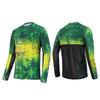 3D Printed Long Sleeved Fishing Shirt Breathable Quick Drying Comfortable Sweat Absorbing Top Outdoor Casual Protective Clothing