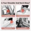 Handheld Roller Massager Quiet Foot Massage Muscle Rolling Ball Leg Massage Spine Relaxation Cervical Spine Muscles Massager
