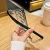 Transparent Plating For  Case For Samsung Galaxy S22 S23 S21 Ultra Plus Wireless Charge Silicone Clear Cover Cases