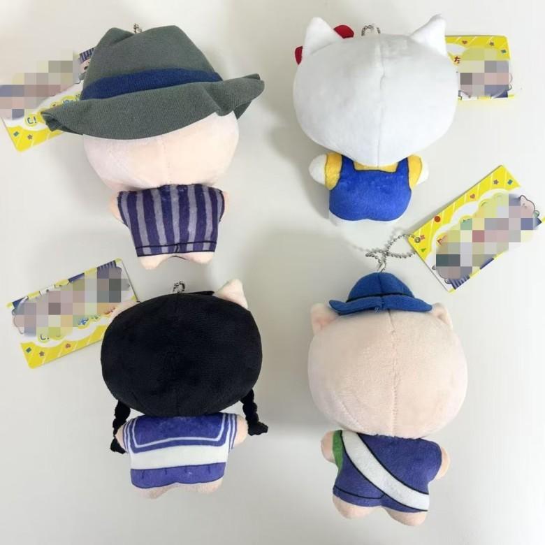Crayon Shin Chan Buriburizaemon Plush Toy Keychain With Cotton Padding For Girls Backpack Decor