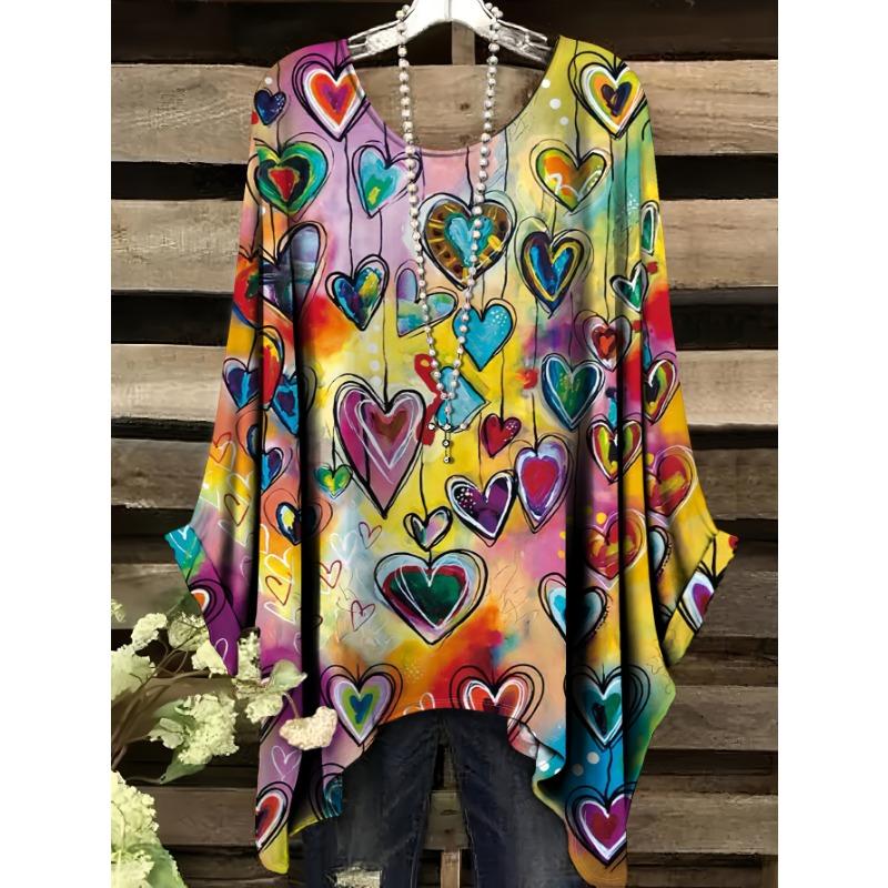 Plus size women s long sleeve tops 1XL
