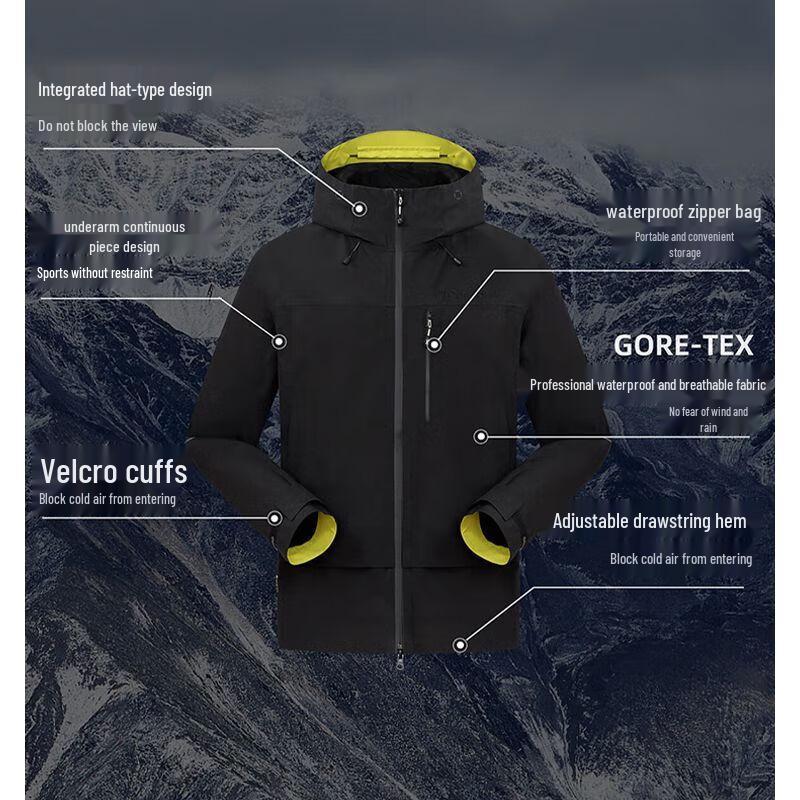 TOREAD Unisex Single-Layer Windbreaker Jacket