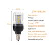 DC 12V 24V E27 E14 E12 B22 27LEDs 7W Lighting SMD 5730 LED Corn Bulb Lamp Christmas Chandelier Lights 110V 220V Lamps