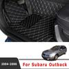 Car Floor Mats For Subaru Outback 2006 2005 2004 Auto Interior Carpets Covers Accessories Foot Pads Vehicles Full Set Fit Rugs