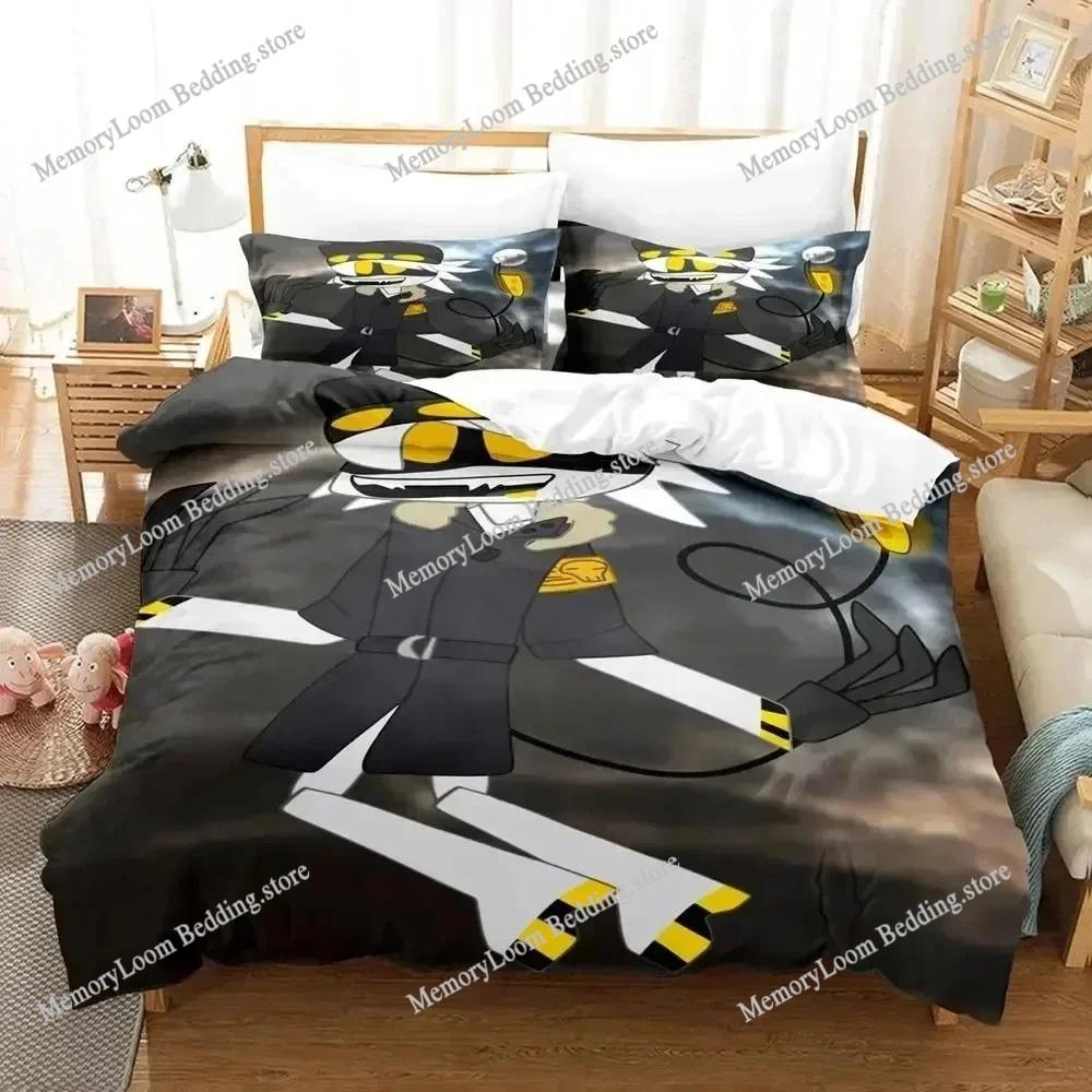 Anime Character Cute Murder Drones Bedding Set Full/Queen/King Size Duvet Cover Pillowcase Kids Adult Soft Home Textile Set