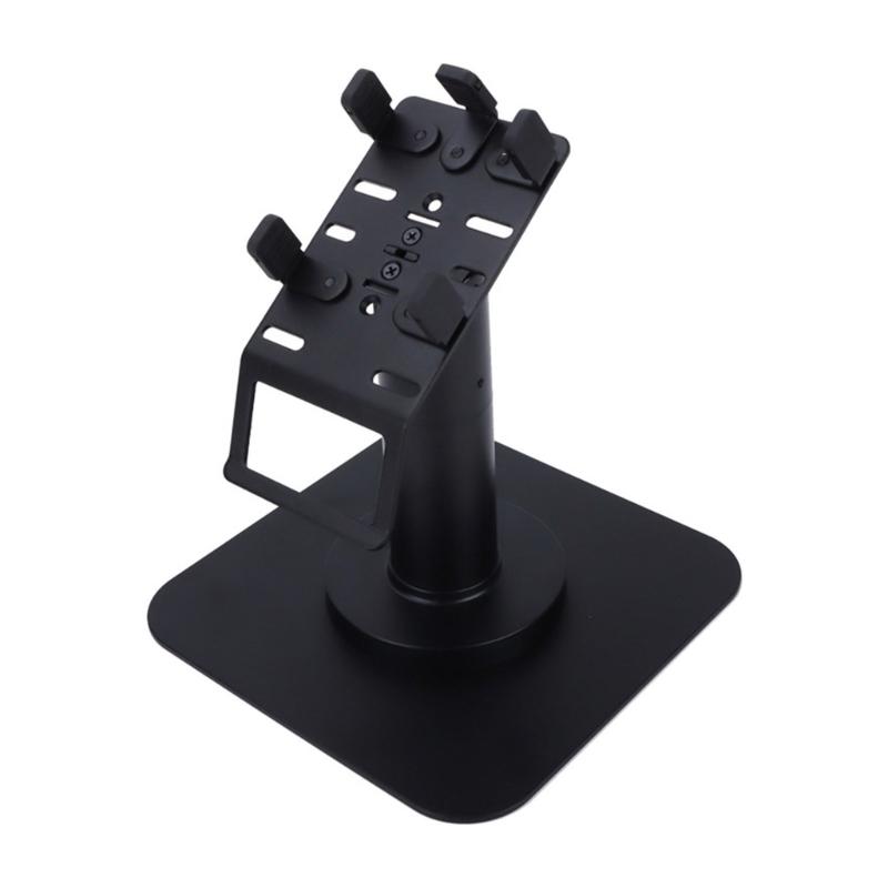 POS Machine Display Brackets Stand Retail Shop Adjustable Card Terminal Stand With Concealed Cable Channel